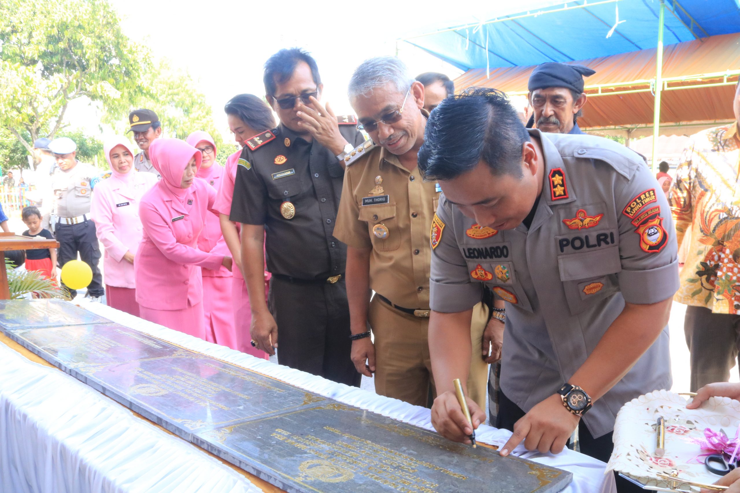Pemkab Bantu Renovasi Tiga Kantor Polsek Di Luwu Timur