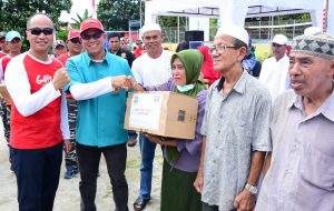 Baksos “Garuda Di Lautku”, 2 Masjid dan 4 Musalah Dapat Perlengkapan Ibadah