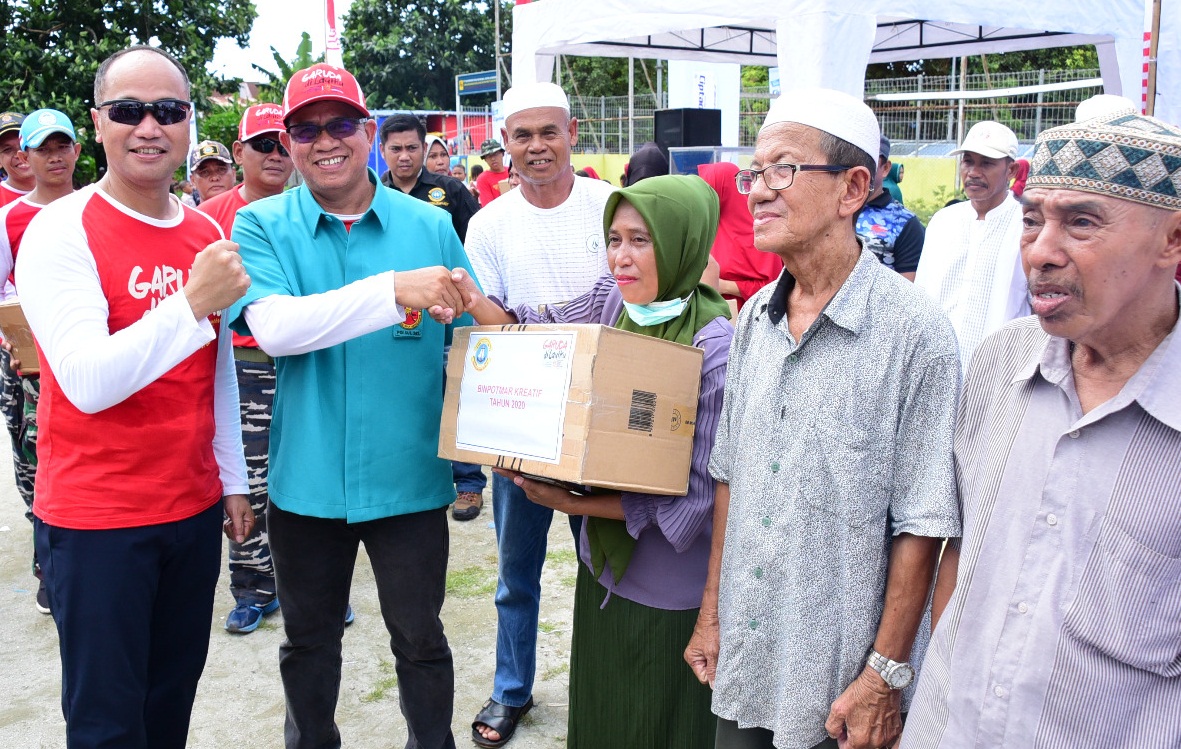 Baksos “Garuda Di Lautku”, 2 Masjid dan 4 Musalah Dapat Perlengkapan Ibadah