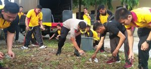 15.3 foto majene antisi Antisipasi Virus Corona, Polres Majene Lakukan Bersih-Bersih