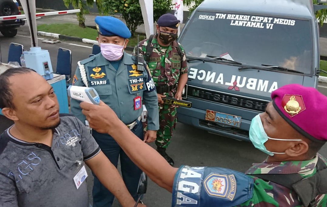 Waspadai Covid-19, Diskes Lantamal VI Siagakan Ambulance