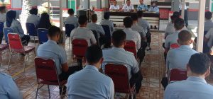 Divisi Pemasyarakatan Sosialisasi Pencegahan Virus Corona di Lapas Narkotika
