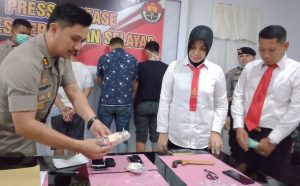 Satnarkoba Polres Selayar Amankan Tiga Tersangka Narkoba, Satu DPO