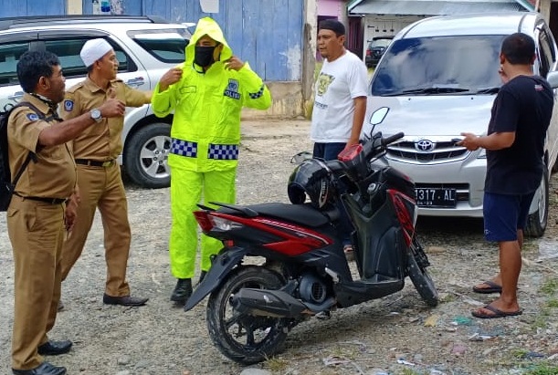 Perangi Covid-19, Forkopincam Sabbang, Sabbang Selatan Penyemprotan