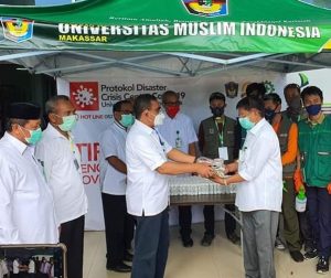 Rektor Perintahkan Relawan UMI Bergerak Cepat