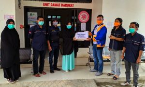 29.3 foto sidrap arm Lawan Covid-19, ARM Serahkan Bantuan APD Medis
