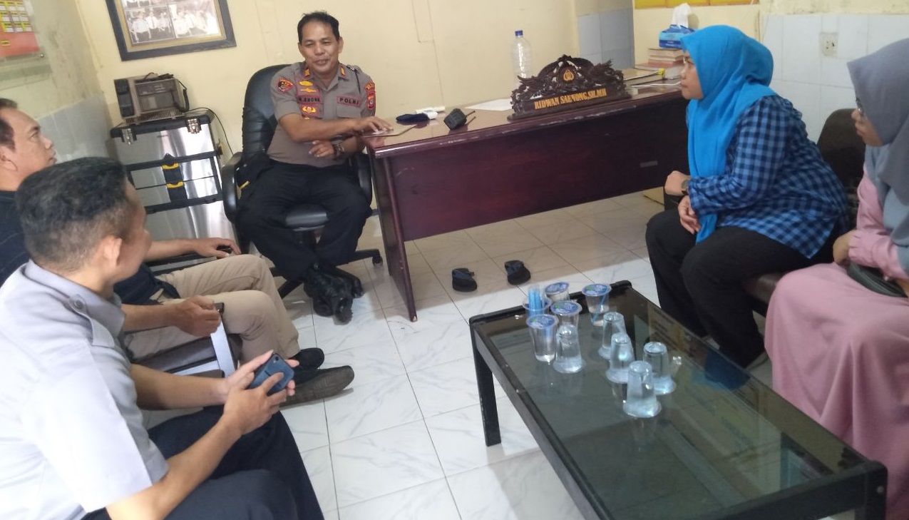 Jelang Pilkada 2020, Kapolsek Ujung Tanah Koordinasi PPK
