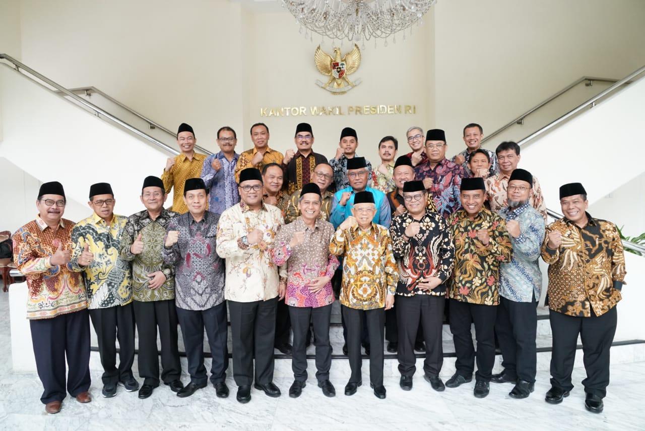21 Pimpinan Perguruan Tinggi Temui Wapres, Hanya Rektor UMI Pimpinan PTS