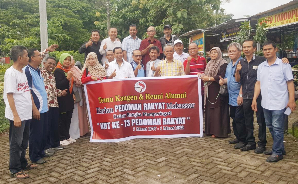 Peringati 73 Tahun Harian Pedoman Rakyat, Puluhan Eks Wartawan dan Karyawan Gelar Syukuran