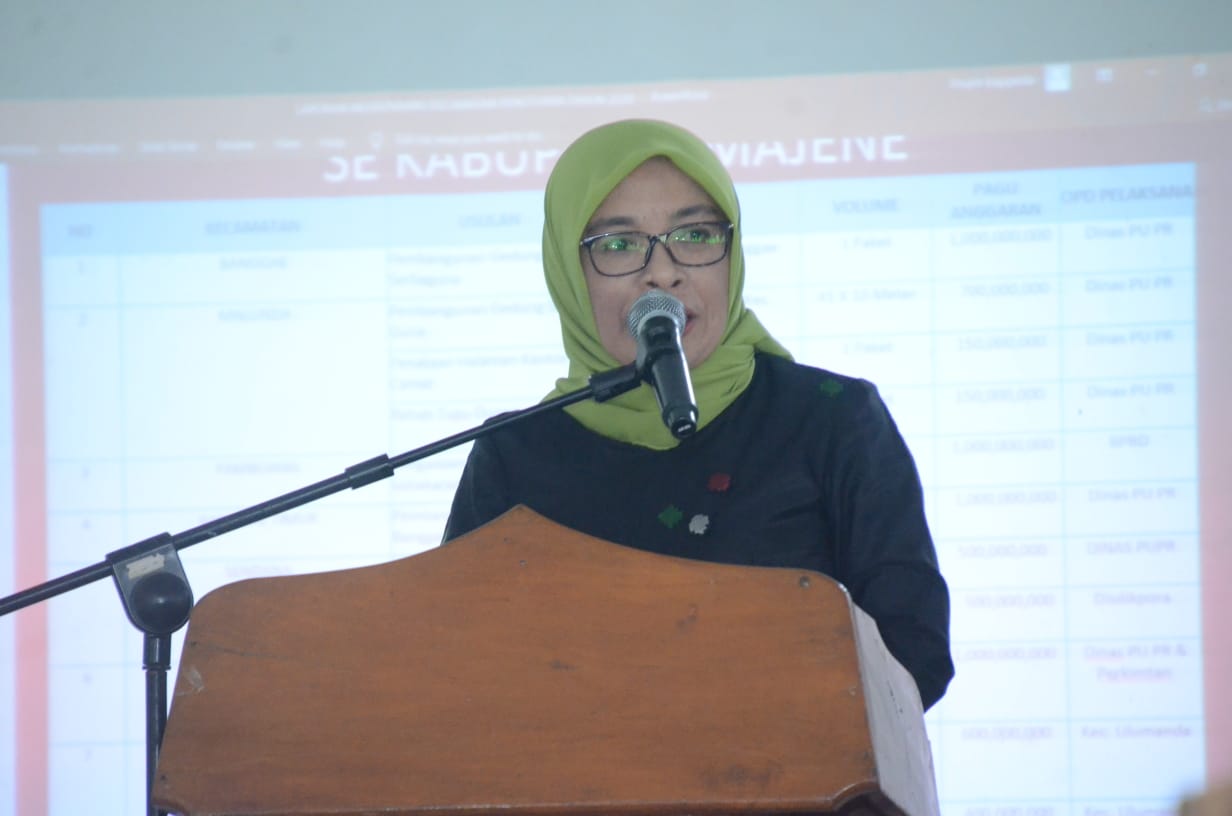 Ketua DPRD Majene Hadiri Penutupan Musrembang Kecamatan