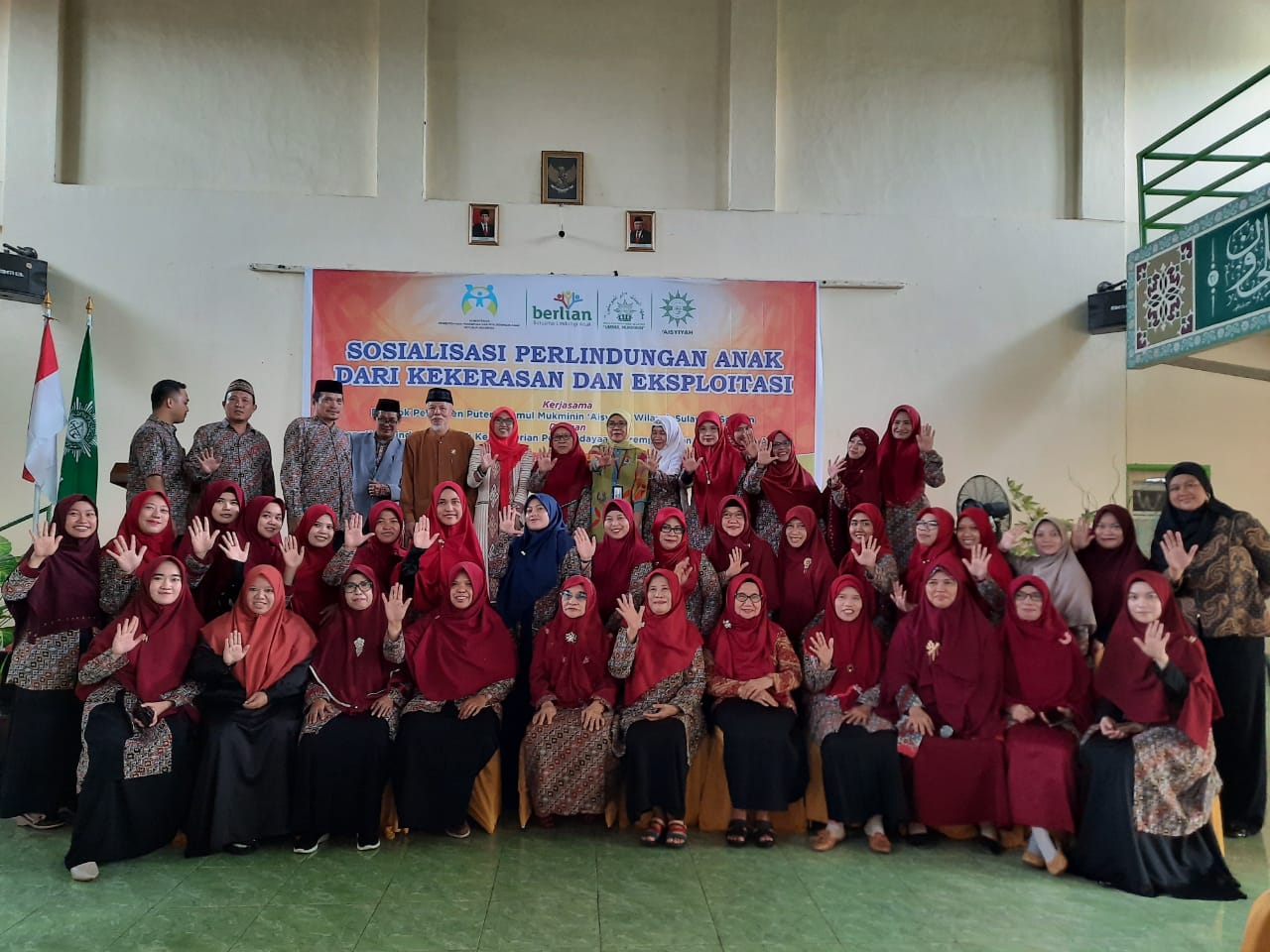 Sosialisasi di Ponpes Ummul Mukminin 'Aisyiyah Sulsel, Kemen PPPA RI Pahamkan Nilai Perlindungan Anak 