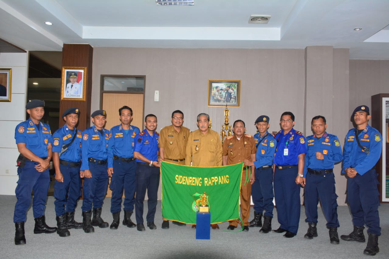 Bupati Sidrap Dollah Mando Apresiasi Tim Skill Competition Damkar Sidrap