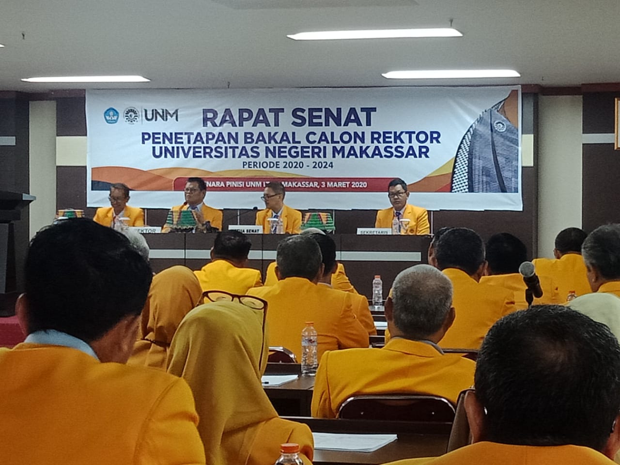 Pilrek UNM, Tiga Kandidat Tantang Prof Husain