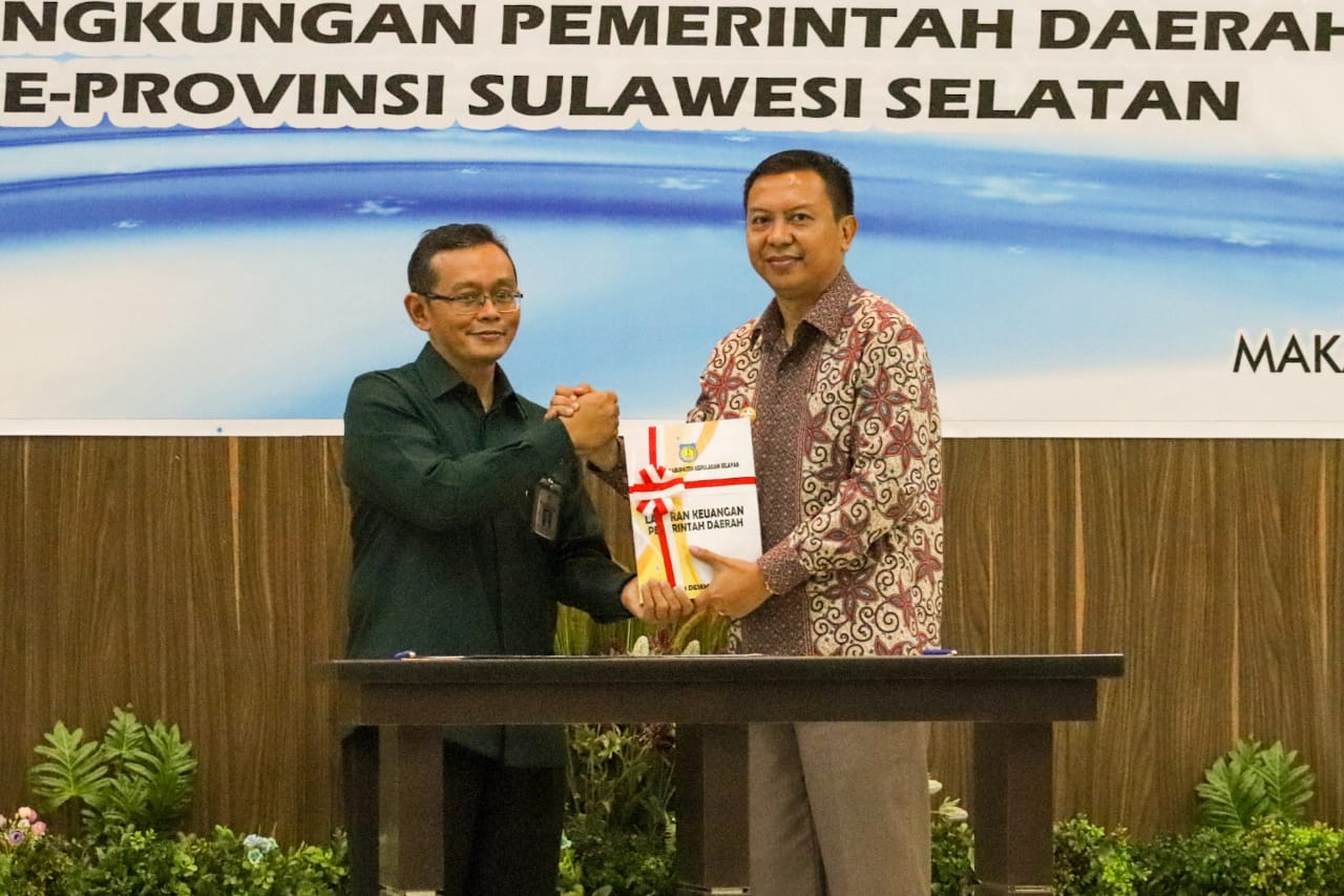 Bupati Selayar Serahkan Dokumen LKPD 2019 ke BPK Perwakilan sulsel, Ini Harapannya 