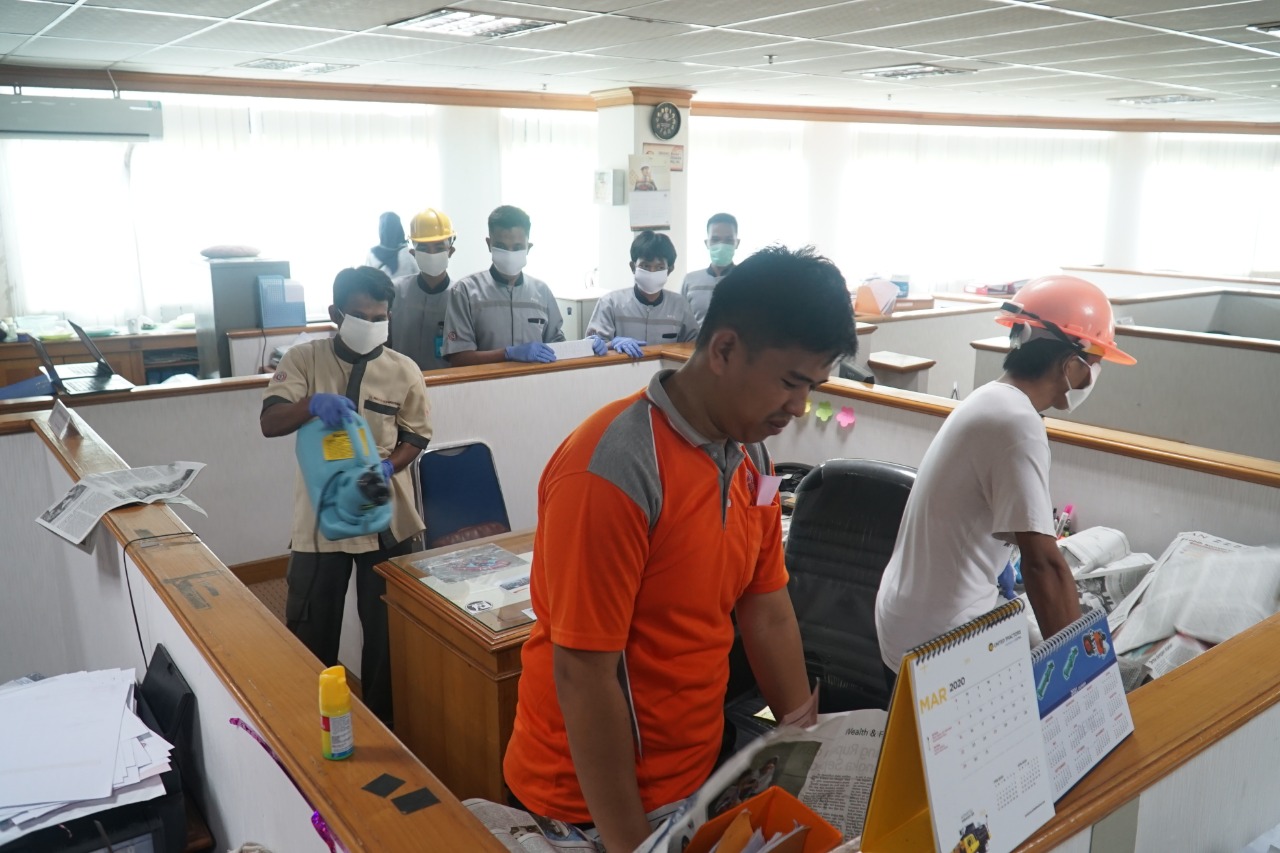 Cegah Penyebaran Virus Korona, Ini Strategi PT Semen Tonasa