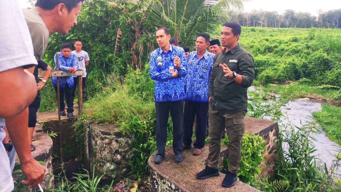 Enam Tahun Longsor, Legislator Ahmad Saiful Upayakan Perbaikan Irigasi 