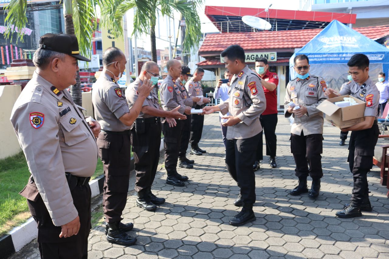 Personel Polres Pelabuhan Diberikan Vitamin C Dosis Tinggi, Ini Tujuannya