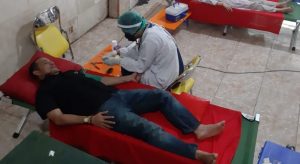 HUT ke-12 Bawaslu, Bawaslu Pangkep Donor Darah