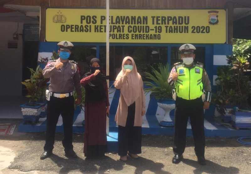 Satlantas Polres Enrekang Gelar Ops Ketupat Lebih Awal dari Tahun Lalu