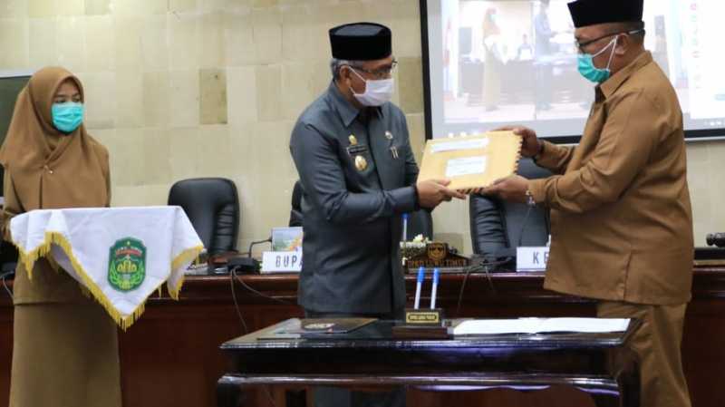 Pemda dan DPRD Lutim Sepakati Perubahan Perangkat Daerah