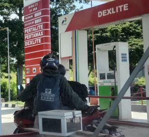 5.4 foto majene spbu Dampak Wabah Corona, Omzet SPBU di Majene Turun 50 Persen