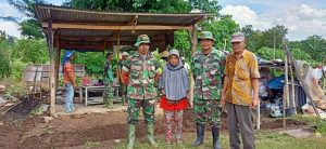 Wabah Covid 19 Merebak, TMMD Ke-107 Gelar Bedah Rumah