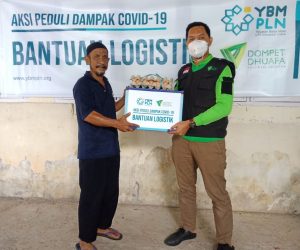Dompet Dhuafa dan YBM PLN Bagi Paket Sembako