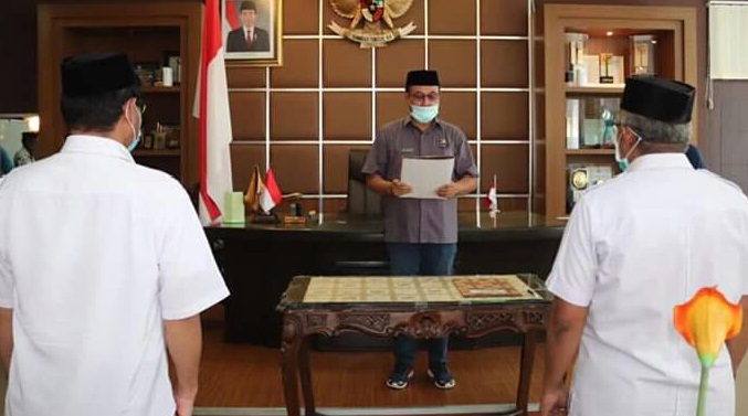 Sekda Lantik Tiga Pejabat Eselon III Lingkup Pemda Kolaka
