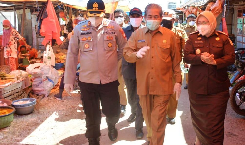 Bupati Sidrap Ingatkan Warga Gunakan Masker Saat Keluar Rumah