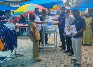 8.4 foto lutim ampi lagi Lagi, AMPI Lutim Serahkan Bantuan Wastafel, Ajak Cegah Covid-19