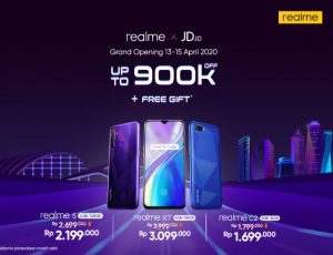 Gandeng JD.id Buka Official Store, Pelanggan Kian Mudah Dapatkan Produk realme