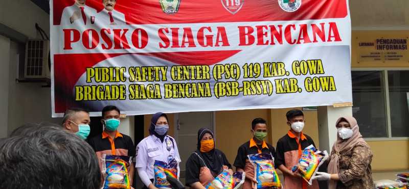 DWP Kemenag Sulsel Bantu Masyarakat Terdampak Covid-19