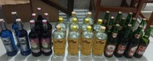 Sat Resnarkoba PolresTakalar Sita Puluhan Botol Miras
