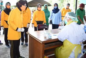 DP Daerah G Rapid Test Massal Gratis, Disertai Pembagian Sembako