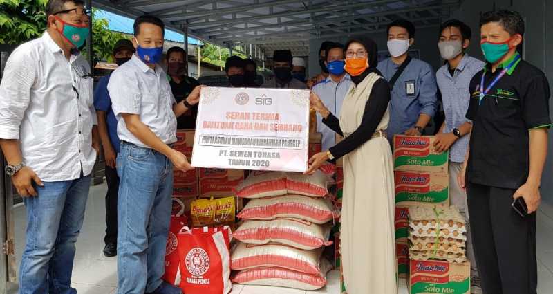 Program Semen Tonasa Peduli, Bantu Panti Asuhan dan Pondok Pesantren