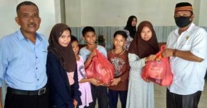 Bagi Sembako, H.Patudangi: Harta Kita, Juga Ada Hak Fakir Miskin