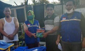Dinsos Salurkan Bantuan untuk Korban Kebakaran
