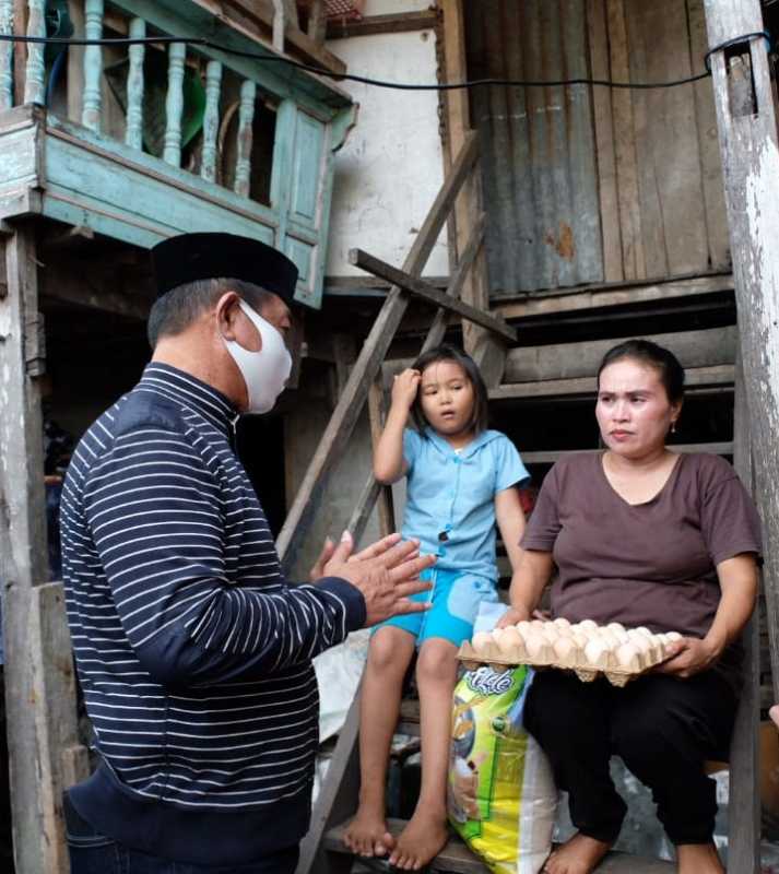 Pastikan Tepat Sasaran, Wabup Gowa Kunjungi Warga Penerima Bansos