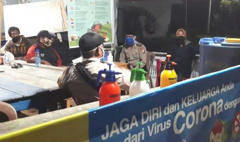Jangan Coba Nyelonong Masuk Desa, Forkopincam Sabsel Intens Patroli