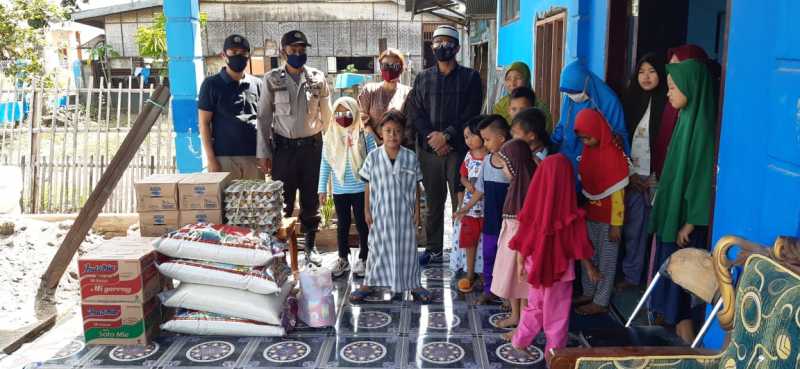 Kapolres Takalar Berbagi dengan Anak panti  Asuhan di Bulan Ramadhan