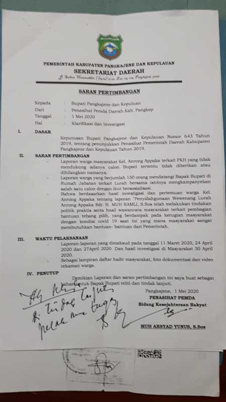 Pencopotan Lurah Anrong Appaka, Pengamat: Staf Khusus Salah Prosedur