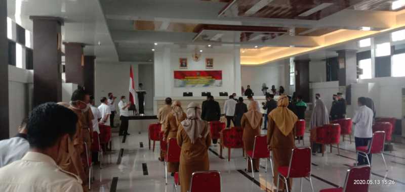 Sekda Ambil Sumpah 15 Pejabat Eselon III