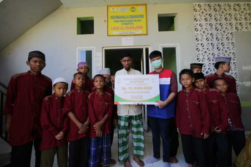 Pertamina Berikan Santunan Bagi 300 Anak Panti Asuhan di Sulawesi