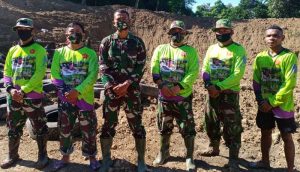 Modal Nekad, Dandim 1419/Enrekang Bangun Lapangan Tembak