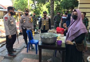 14.6 foto bantangkapol tinjau Kapolres Bantaeng Tinjau Dapur Umum SAT BRIMOB Polda SulSel