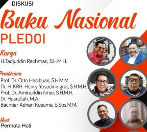 Otto Hasibuan: Buku Pledoi Karya Tadjuddin Rachman, Jadi Buku Ajar Hukum