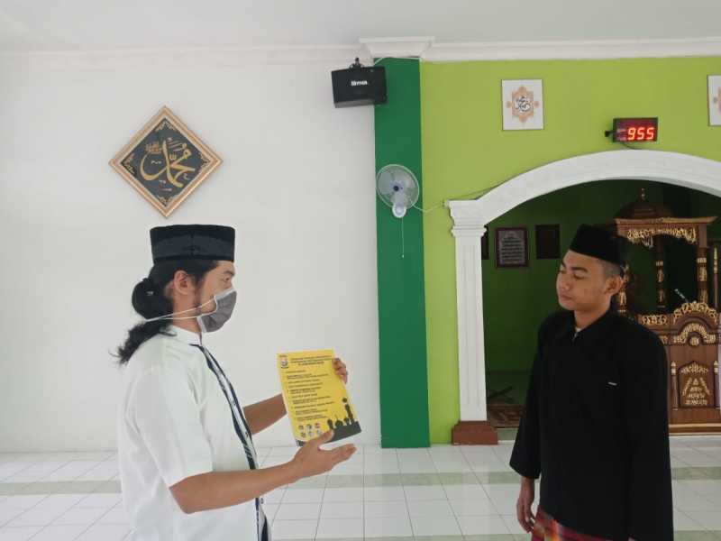 Satuan Intelkam Polrestabes Makassar Imbau Pengurus Masjid Cegah Covid-19