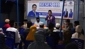 M Yahya, Anggota DPRD Makassar Laksanakan Reses III