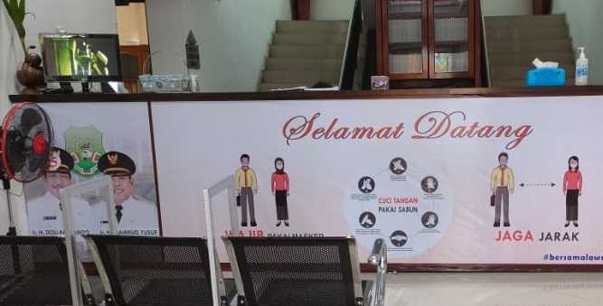 BKPSDM Sidrap Terapkan Protokol Kesehatan Menuju New Normal
