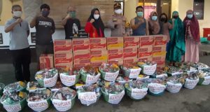 Kapolres Berikan Bantuan ke Personel Terdampak Banjir